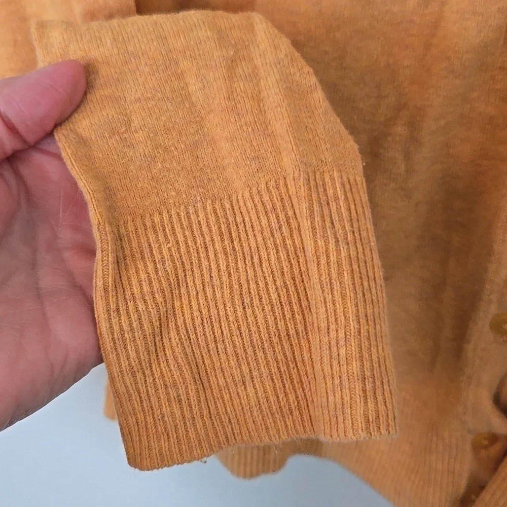 Merona | Gold Button Cardigan Size Medium